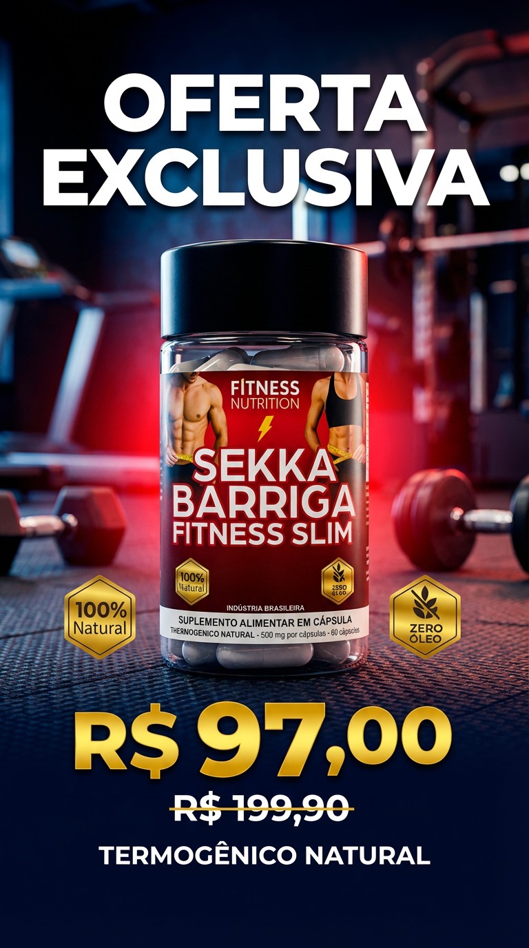 Oferta Sekka Barriga Fitness Slim por R$ 97,00, de R$ 199,90